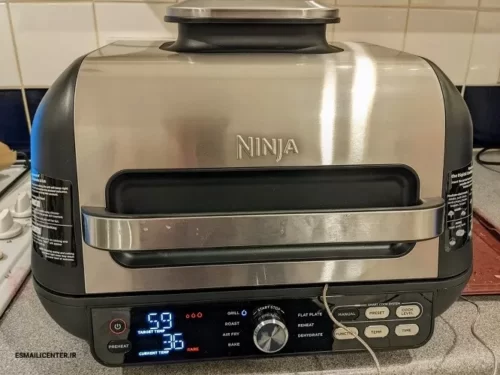 سرخ کن و گریل نینجا مدل ag651 me | airfry ninja ag651 3