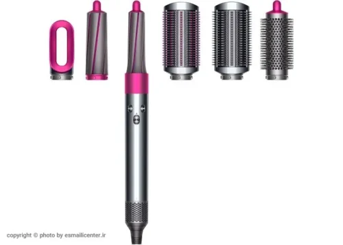سشوار برس دار چرخشی چند منظوره دایسون مدل Dyson Airwrap،موجود در تمامی رنگها و ارسال فوری | hs05 pink 5