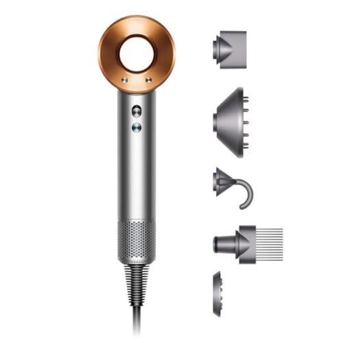 Dyson Supersonic HD07-Nickel/Copper (نقره‌ای/مسی) سشوار دایسون مدل،ارسال فوری،ضمانت اصالت مادام العمرکالا+ضمانت سلامت کالا+ضمانت تست کالا | esmilicenter HD07 Nickel COPPER 1
