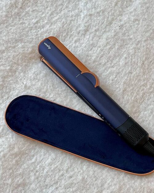 اتو و‌حالت دهنده ی مو دایسون مدل Airstrait Ht01 (سورمه‌ای/مسی) ،ارسال فوری، ضمانت اصالت مادام العمرکالا+ضمانت سلامت کالا+ضمانت تست کالا | esmilicenter airstrait blue 2